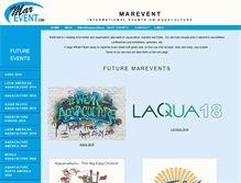 Tablet Screenshot of marevent.com